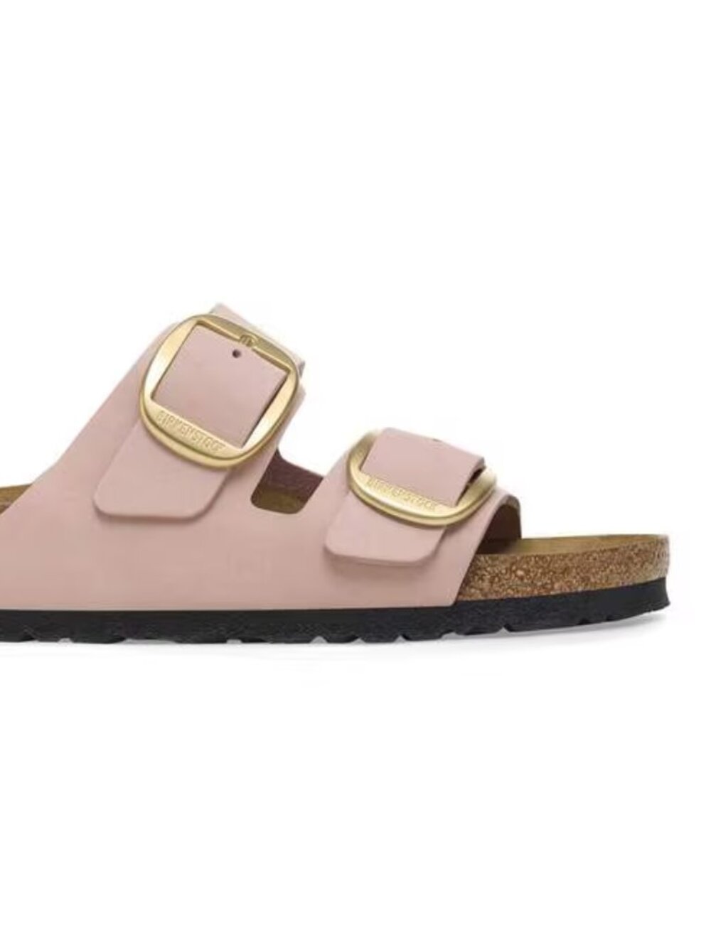 NEW Birkenstock Arizona BIG BUCKLE Slide Sandal Soft Pink 38 Womens 7 to 7.5 - Picture 2 of 4